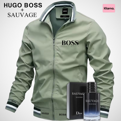 ÜBERGANGSJACKE BOSS + GRATIS PARFUM