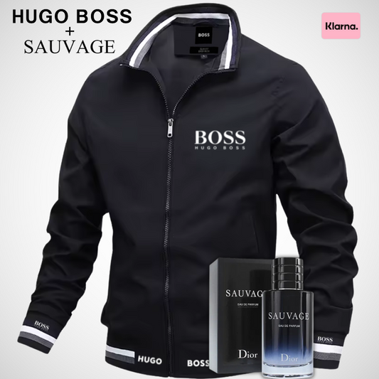 ÜBERGANGSJACKE BOSS + GRATIS PARFUM