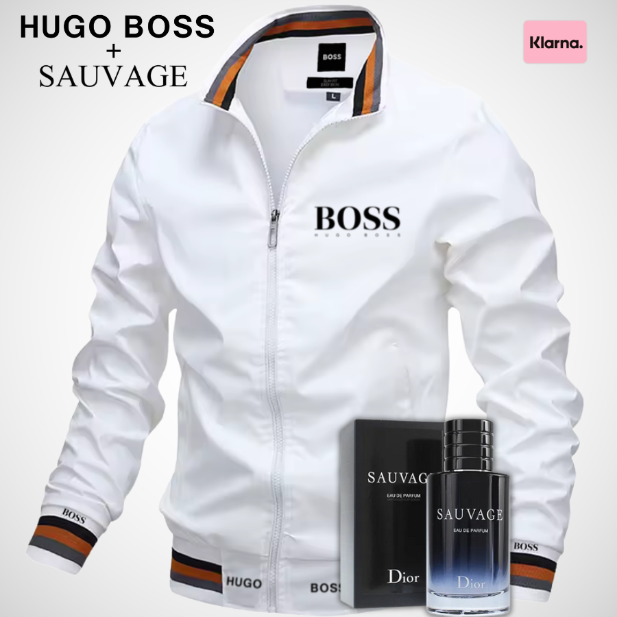 ÜBERGANGSJACKE BOSS + GRATIS PARFUM